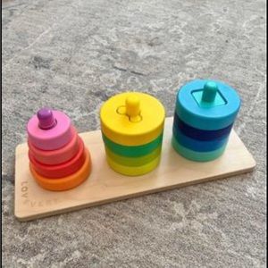 Colorful Stacking and Sorting Toy by Lovar